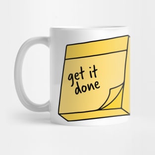 Get it Done Sticky Note Mug